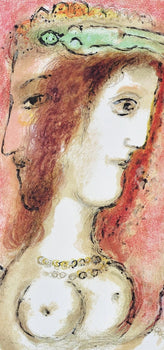 Marc Chagall, Odysseus Und Penelope, Homer, Die Odyssee, Lithograph