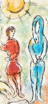 Marc Chagall, In Der Hlle, Homer, Die Odyssee, Lithograph