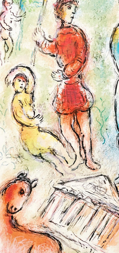 Marc Chagall, In Der Hlle, Homer, Die Odyssee, Lithograph