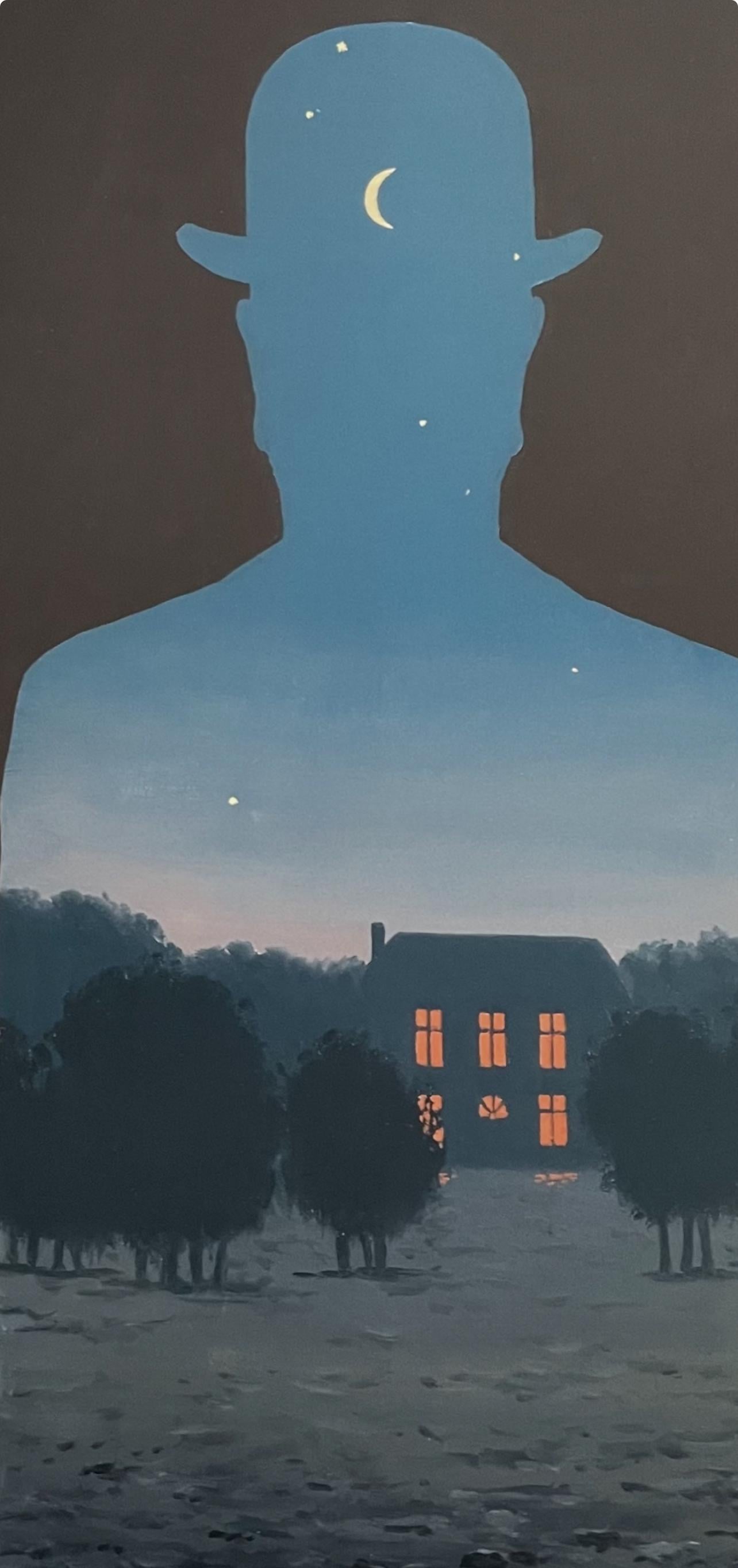 Ren Magritte, L'Heureux Donateur, Official Edition Offset Lithograph