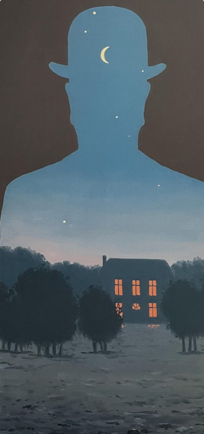 Ren Magritte, L'Heureux Donateur, Official Edition Offset Lithograph