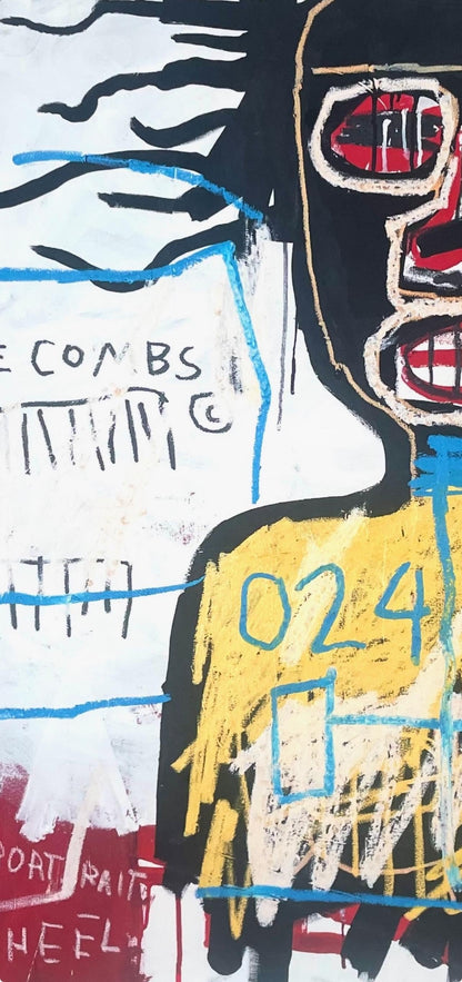 Jean-Michel Basquiat, Self-Portrait As A Heel, Official Edition Archival Pigment Print
