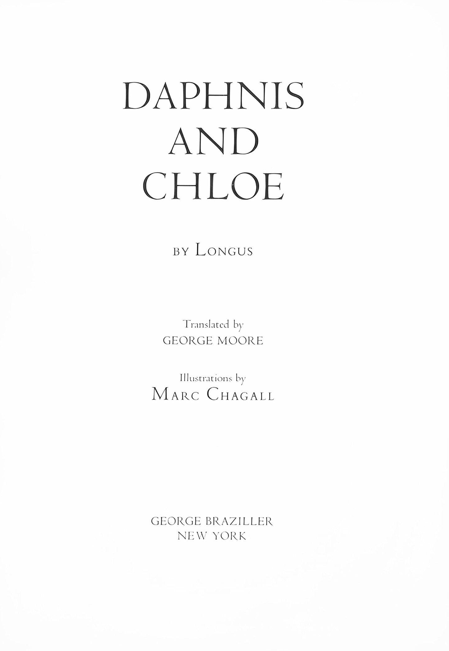 Marc Chagall, La Mort De Dorcon, Daphnis Et Chlo, Hliogravure