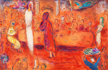 Marc Chagall, Mgacls Reconnait Sa Fille Pendant Le Festin, Daphnis Et Chlo, Hliogravure