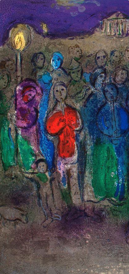 Marc Chagall, Hymne, Daphnis Et Chlo, Hliogravure