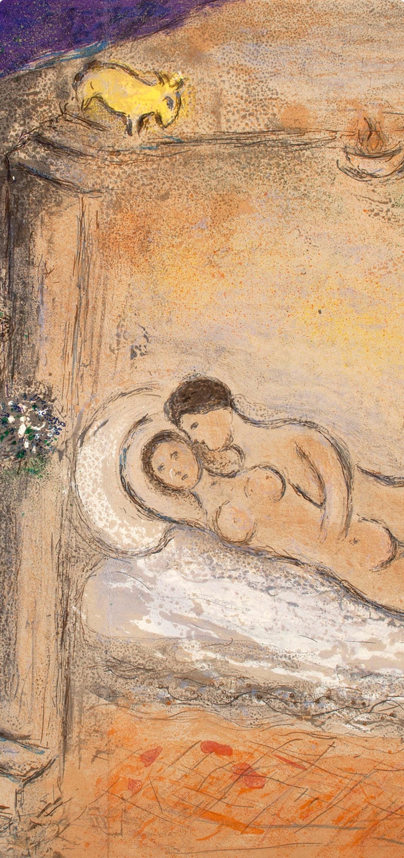 Marc Chagall, Hymne, Daphnis Et Chlo, Hliogravure