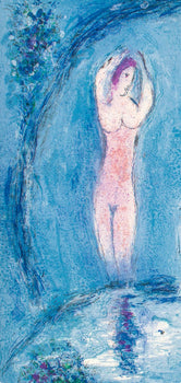 Marc Chagall, La Caverne Des Nymphes, Daphnis Et Chlo, Hliogravure
