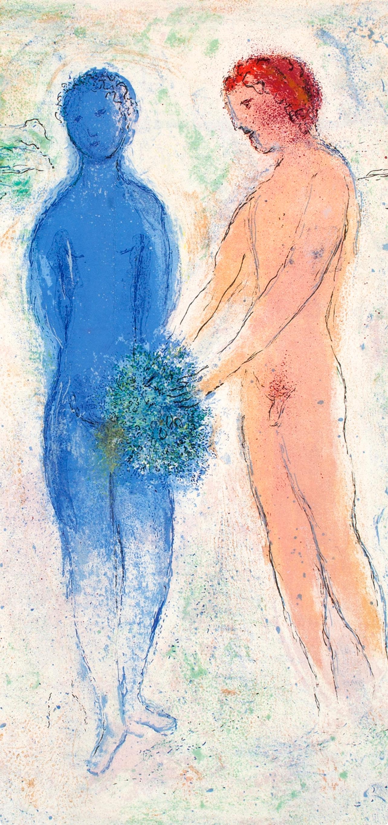 Marc Chagall, Le Jugement De Chlo, Daphnis Et Chlo, Hliogravure
