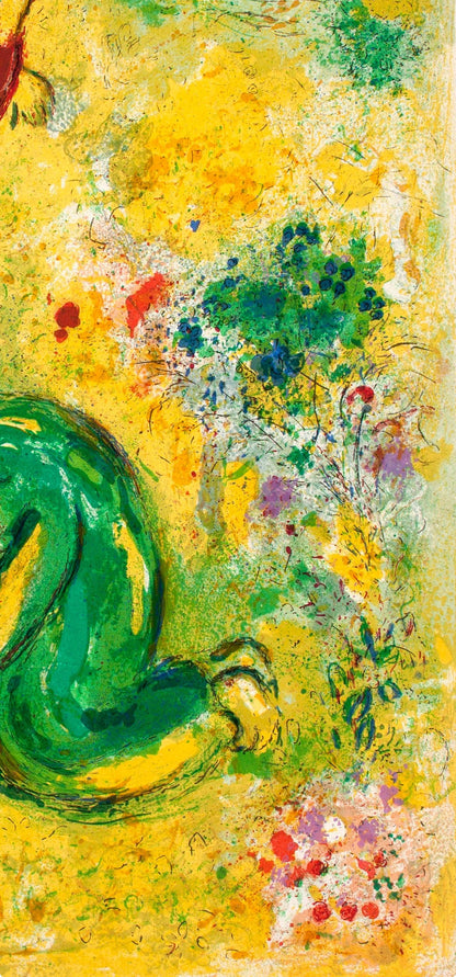 Marc Chagall, Les Fleurs Saccages, Daphnis Et Chlo, Hliogravure