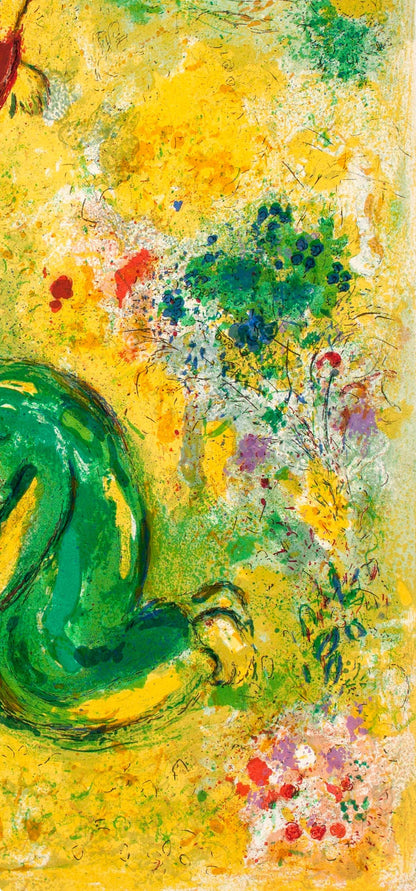 Marc Chagall, Les Fleurs Saccages, Daphnis Et Chlo, Hliogravure