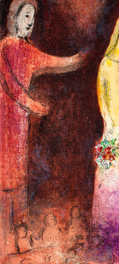 Marc Chagall, Chlo Vtue Et Coiffe Par Clariste, Daphnis Et Chlo, Hliogravure