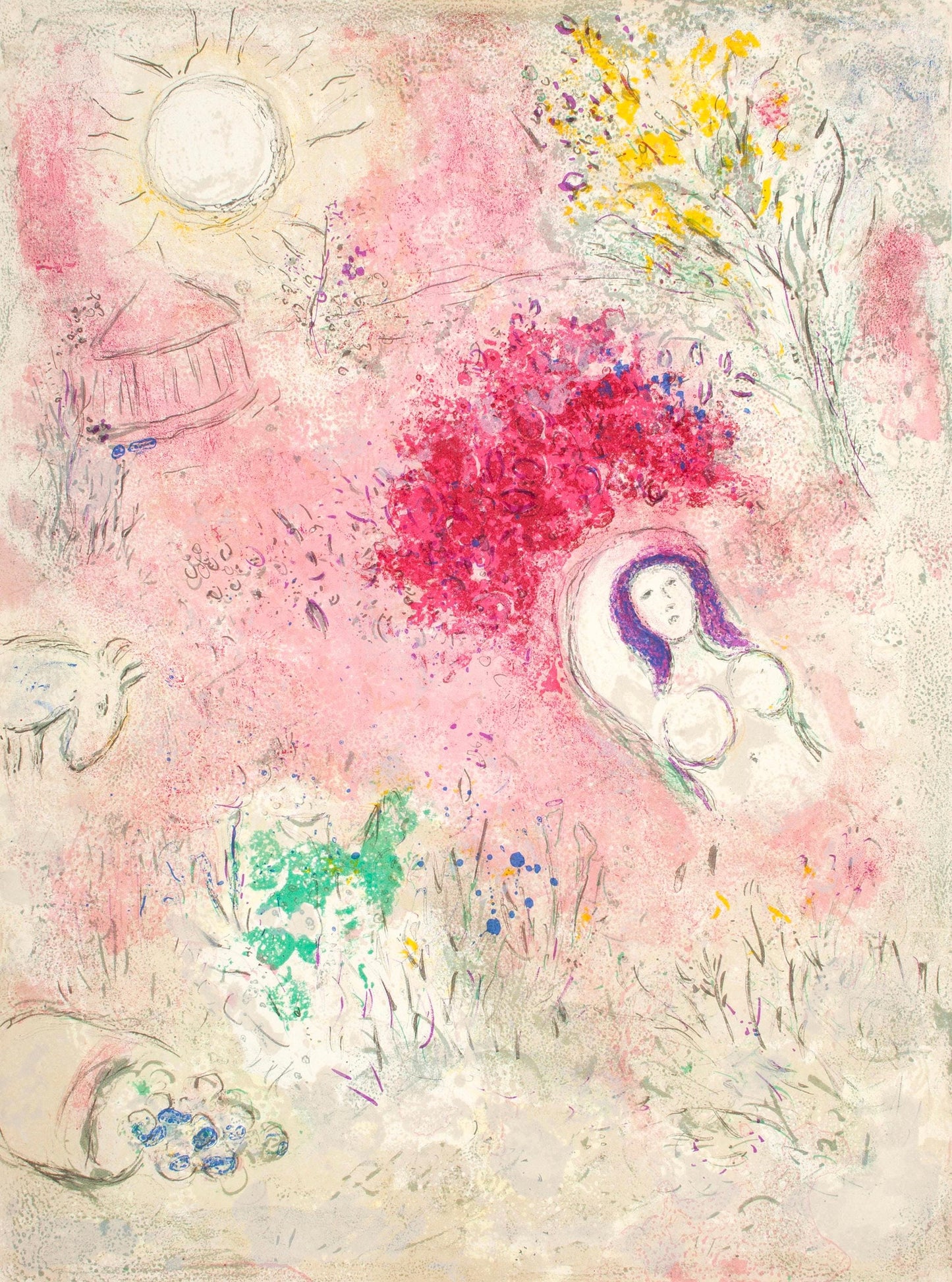 Marc Chagall, Chlo, Daphnis Et Chlo, Hliogravure