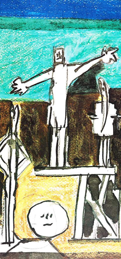 Pablo Picasso, Composition (Cramer 155), La Chute D'Icare, Hliogravure