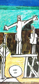 Pablo Picasso, Composition (Cramer 155), La Chute D'Icare, Hliogravure