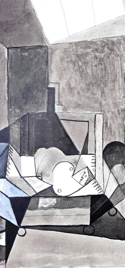 Pablo Picasso, 6.12.57. (Cramer 155), La Chute D'Icare, Hliogravure