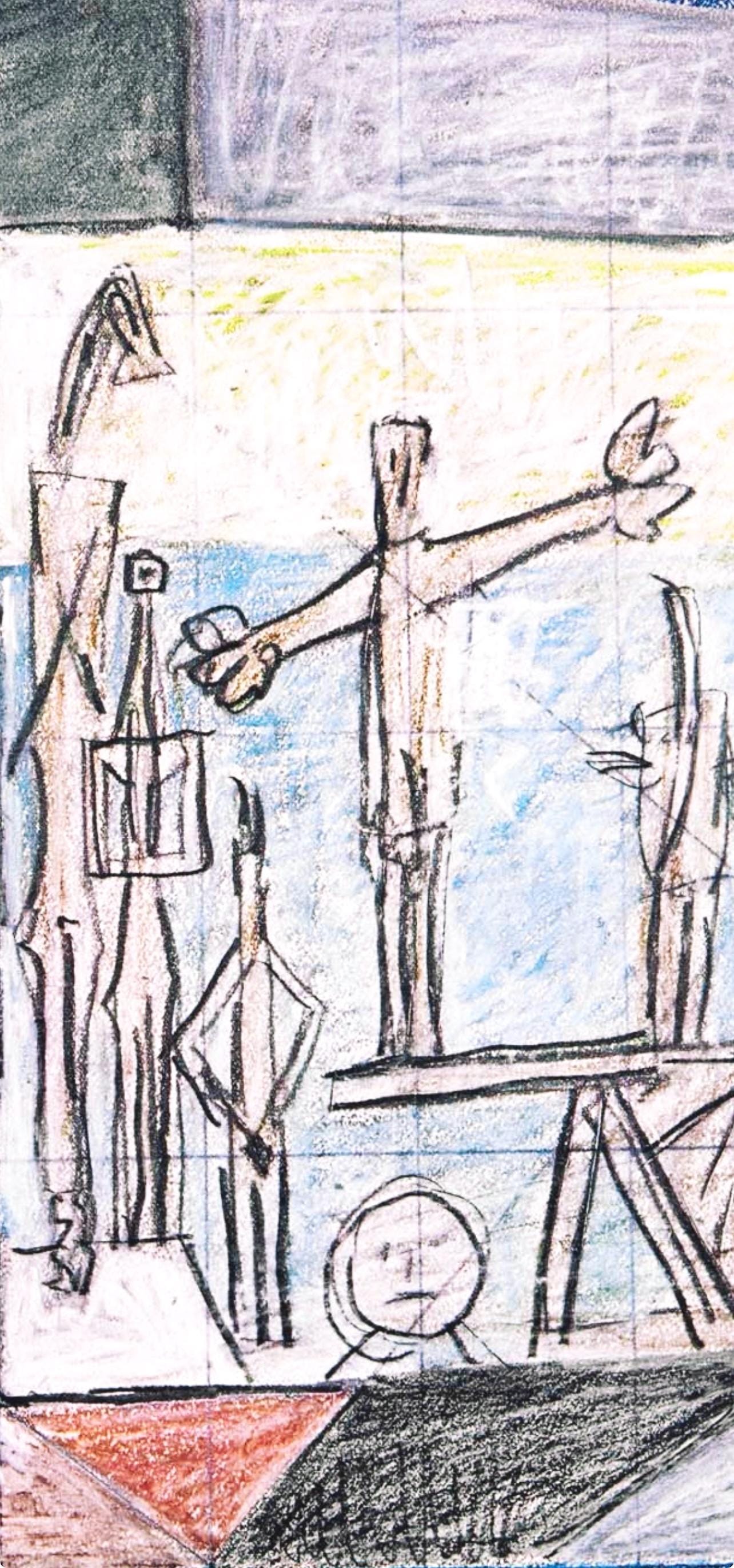 Pablo Picasso, 7.1.58. Ii (Cramer 155), La Chute D'Icare, Hliogravure