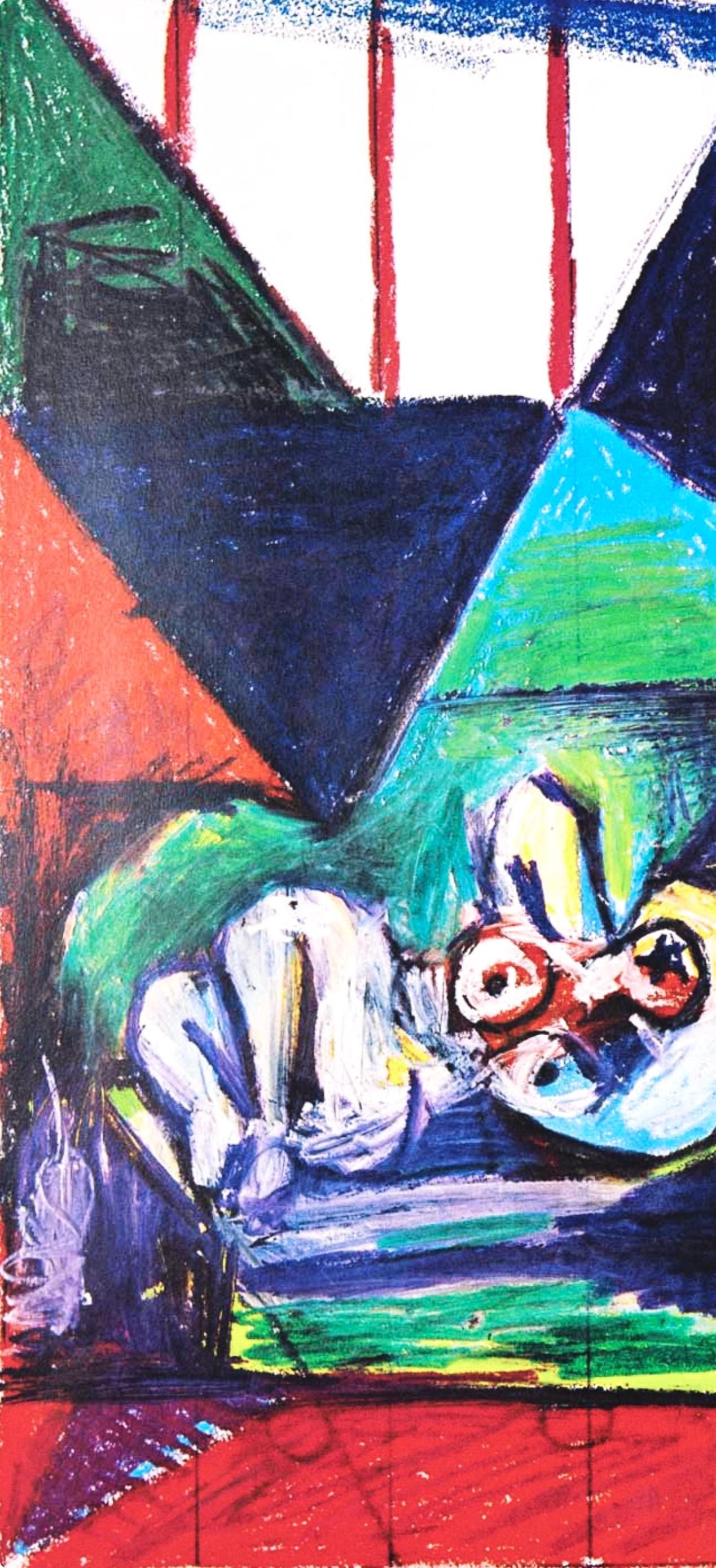 Pablo Picasso, 8.1.58. (Cramer 155), La Chute D'Icare, Hliogravure