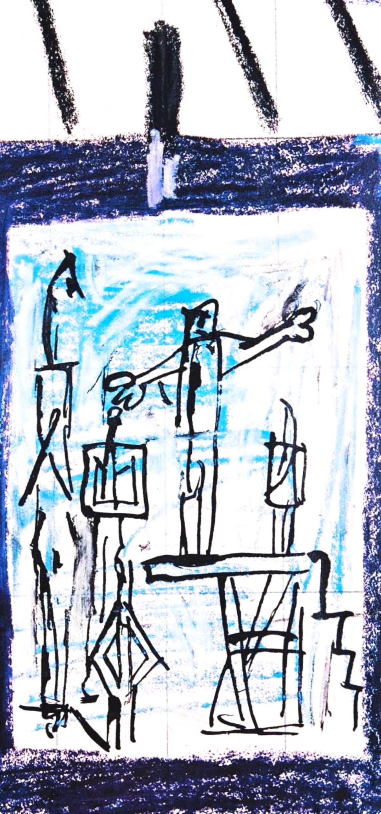 Pablo Picasso, 8.1.58. (Cramer 155), La Chute D'Icare, Hliogravure