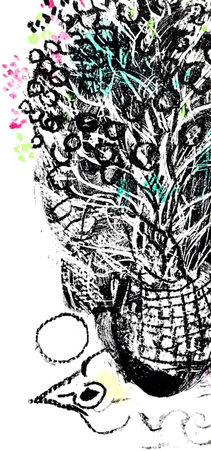 Marc Chagall, Bouquet Pour Fernand (Cramer 90; Mourlot 635), Souvenirs Et Portraits D'Artistes,