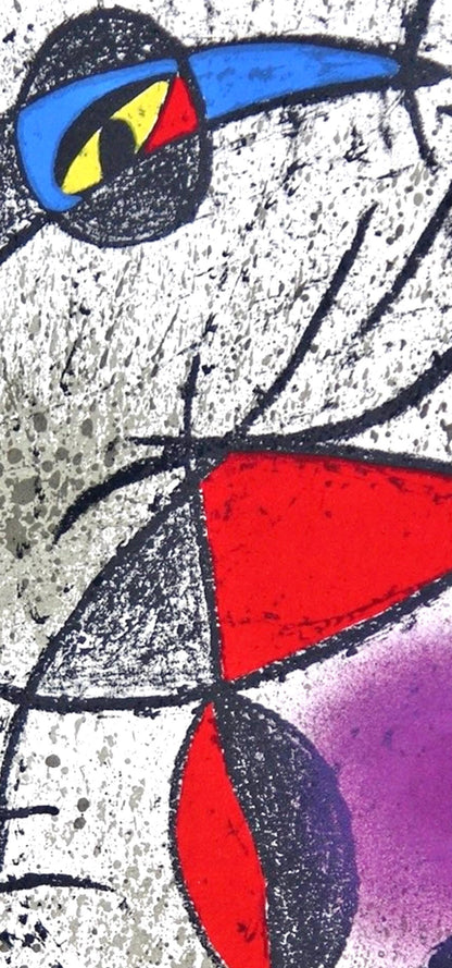 Joan Miro, Faillie Du Calcaire (Cramer 156; Mourlot 840), Souvenirs Et Portraits D'Artistes,