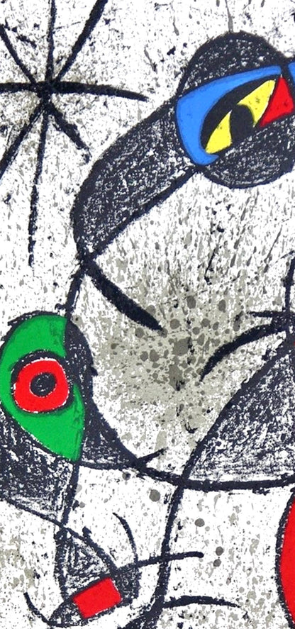 Joan Miro, Faillie Du Calcaire (Cramer 156; Mourlot 840), Souvenirs Et Portraits D'Artistes,