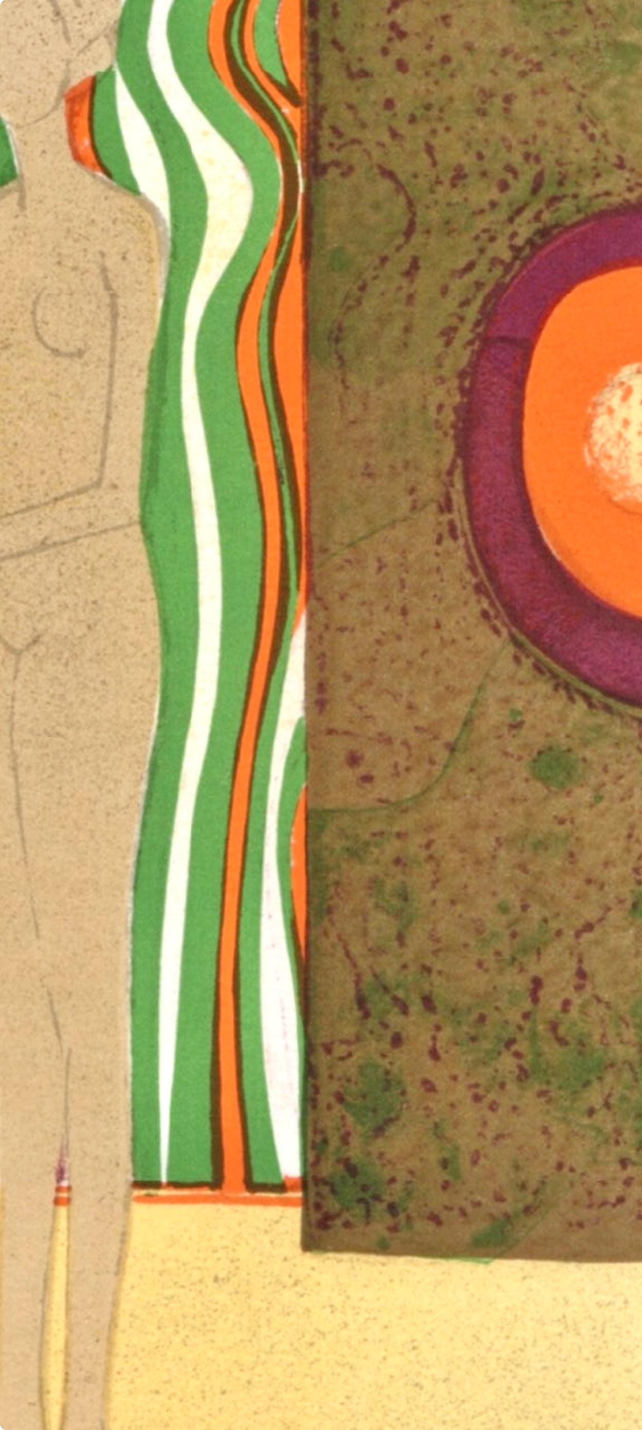 Andr Minaux, La Femme Et L'Oiseau, Souvenirs Et Portraits D'Artistes, Lithograph