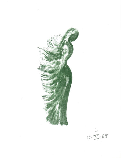 Apelles Fenosa, Tramontane, Souvenirs Et Portraits D'Artistes, Lithograph