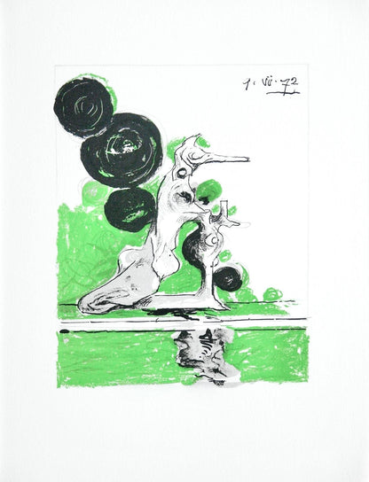 Graham Sutherland, Hybrid, Souvenirs Et Portraits D'Artistes, Lithograph