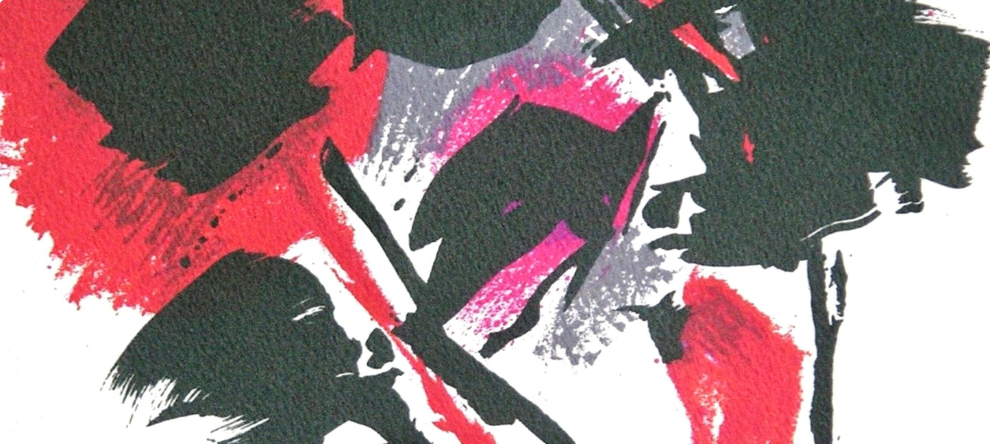 Alfred Manessier, La Tache Rouge, Souvenirs Et Portraits D'Artistes, Lithograph