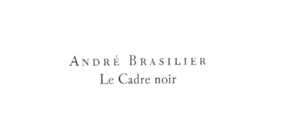 Andr Brasilier, Le Cadre Noir, Prints From The Mourlot Press, Lithograph