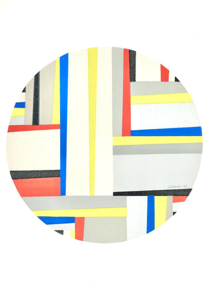 Fritz Glarner, Tondo, Prints From The Mourlot Press, Lithograph