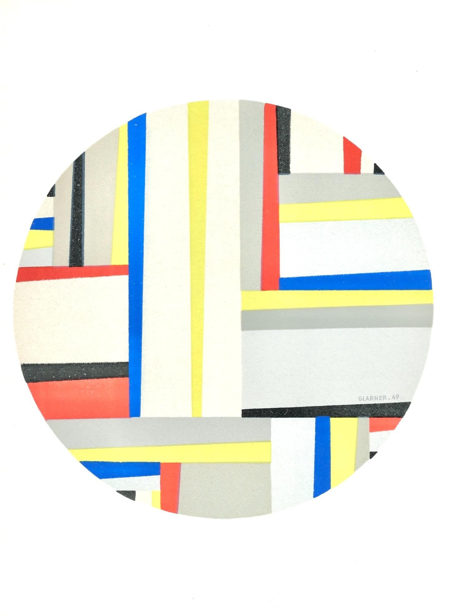 Fritz Glarner, Tondo, Prints From The Mourlot Press, Lithograph