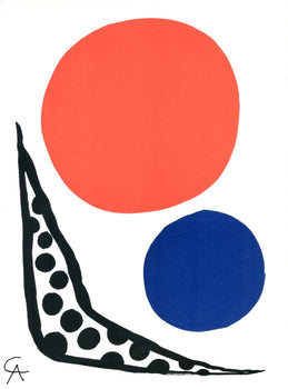 Alexander Calder, Composition, Prints From The Mourlot Press, Lithograph