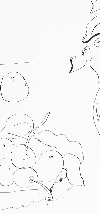 Henri Matisse, Srie A, Var. 1 (Duthuit 9), Henri Matisse, Dessins, Thmes Et Variations, Lithograph