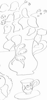 Henri Matisse, Srie A, Var. 6 (Duthuit 9), Henri Matisse, Dessins, Thmes Et Variations, Lithograph