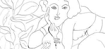 Henri Matisse, Srie C, Var. 2 (Duthuit 9), Henri Matisse, Dessins, Thmes Et Variations, Lithograph