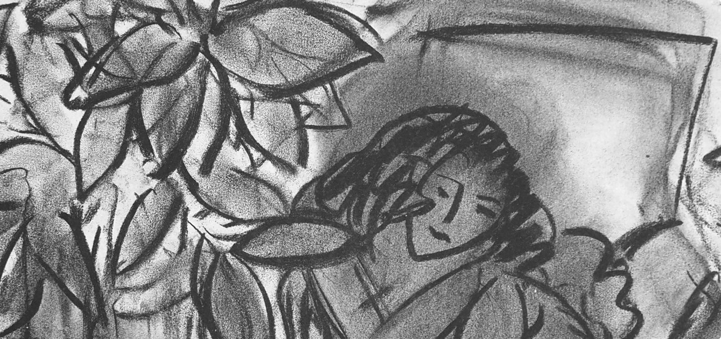 Henri Matisse, Srie C, Var. 1 (Duthuit 9), Henri Matisse, Dessins, Thmes Et Variations, Lithograph