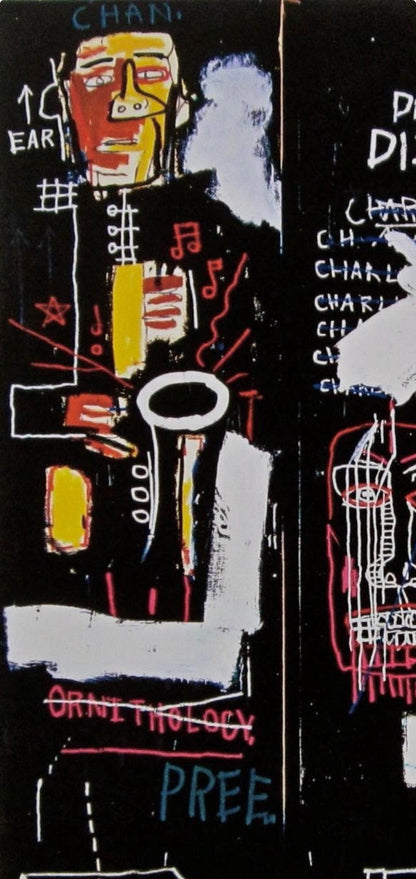 Jean-Michel Basquiat, Horn Players, Official Edition Archival Pigment Print