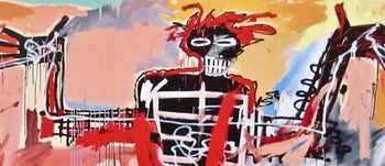 Jean-Michel Basquiat, Boy And Dog In A Johnnypump, Official Edition Archival Pigment Print