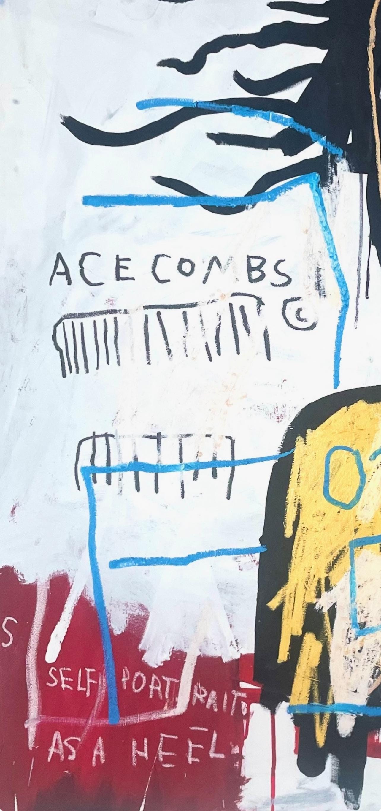 Jean-Michel Basquiat, Self-Portrait As A Heel, Official Edition Archival Pigment Print