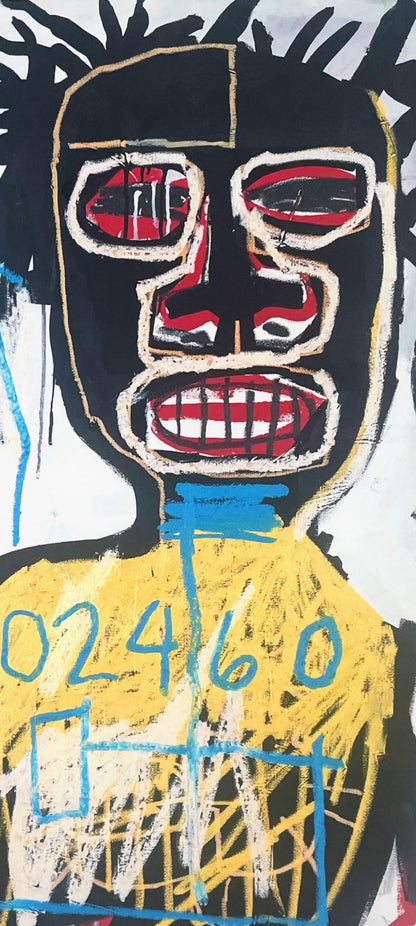 Jean-Michel Basquiat, Self-Portrait As A Heel, Official Edition Archival Pigment Print