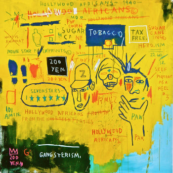 Jean-Michel Basquiat, Hollywood Africans, Official Edition Archival Pigment Print