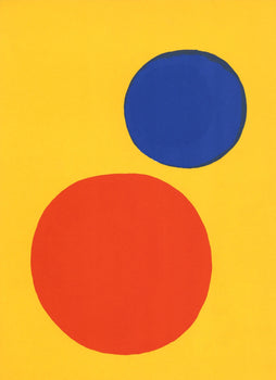 Alexander Calder, Composition, Derrire Le Miroir, Lithograph