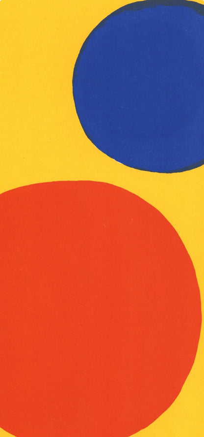 Alexander Calder, Composition, Derrire Le Miroir, Lithograph