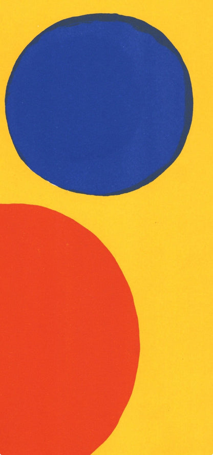 Alexander Calder, Composition, Derrire Le Miroir, Lithograph