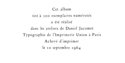 1964 - Paul Klee - Wunderbare Landung oder "112!" - 12 aquarelles - Lithograph and Pochoir