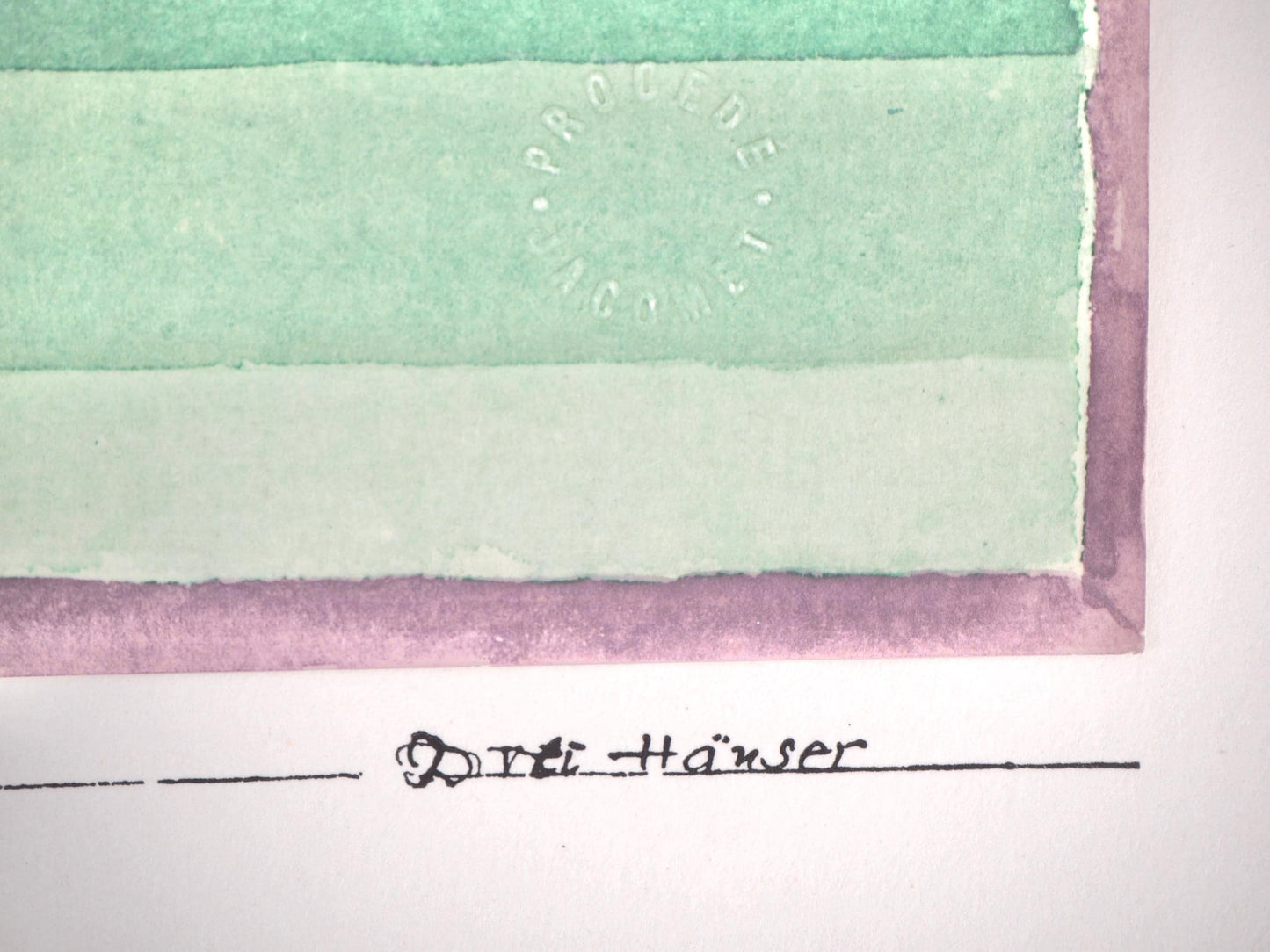 1964 - Paul Klee - Drei Hauser Grun violette Stafung - 12 aquarelles - Lithograph and Pochoir