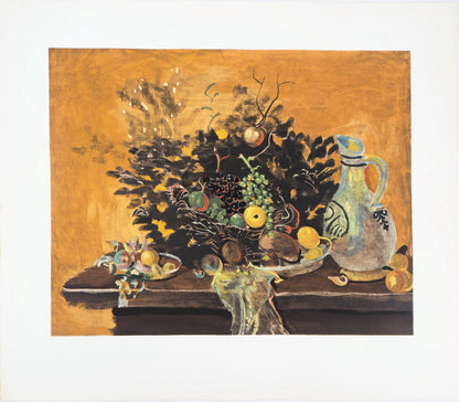 Andr Derain, Nature morte, Andr Derain, 1880-1954, Lithograph and Pochoir, 1961