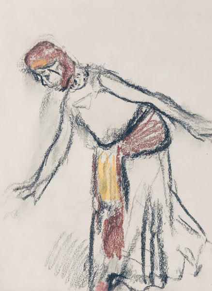 1936 - Edgar Degas - Oriental Dancer - from Dance Drawings - Engraving
