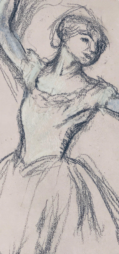 Edgar Degas, Dancer, from Dance Drawings, Engraving, 1936